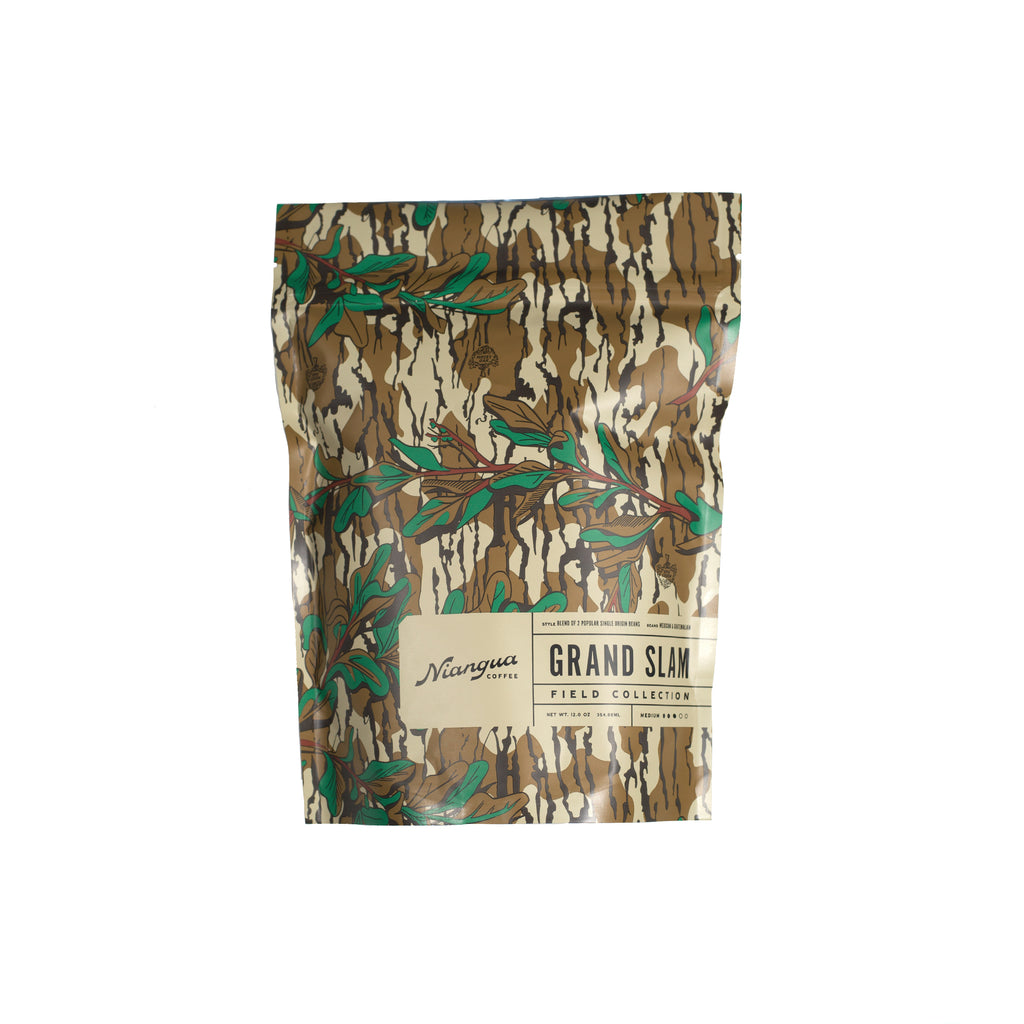Field Collection: Grand Slam Coffee Blend - Mossy Oak Greenleaf