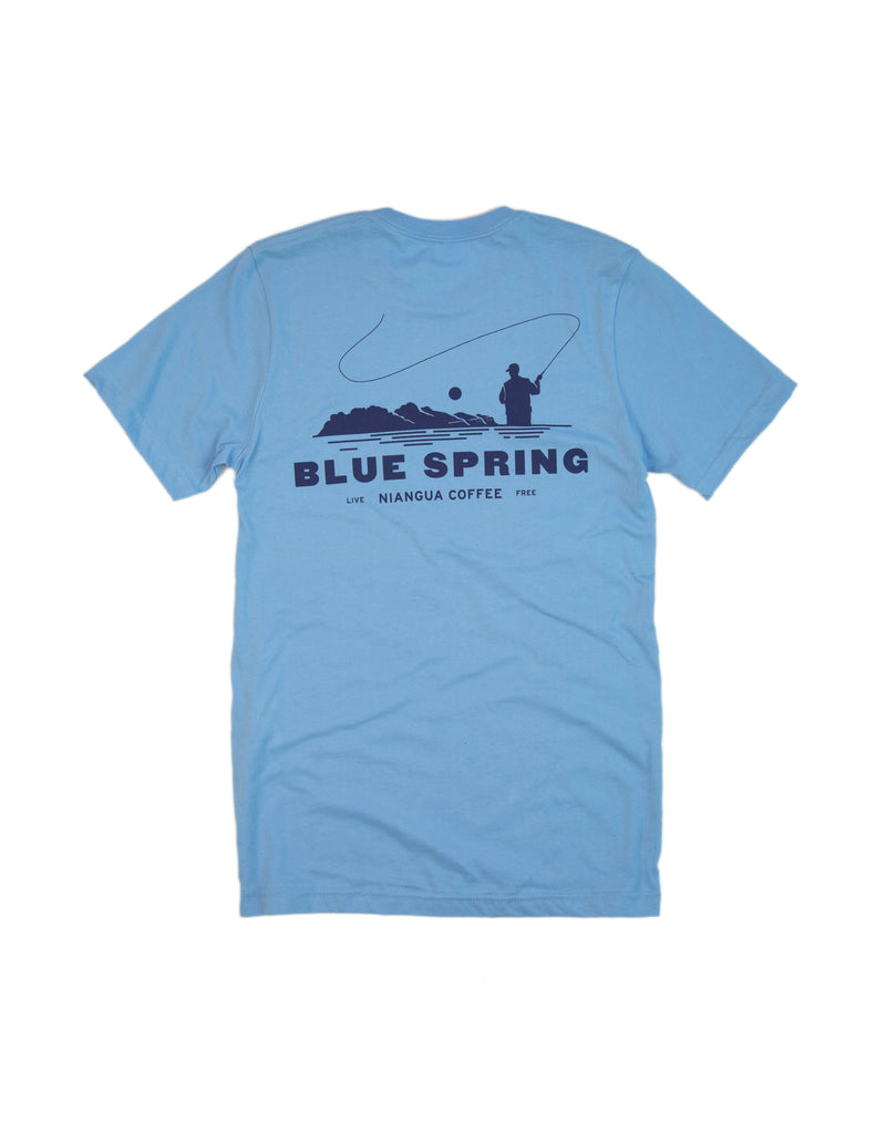Blue Spring Tee Shirt