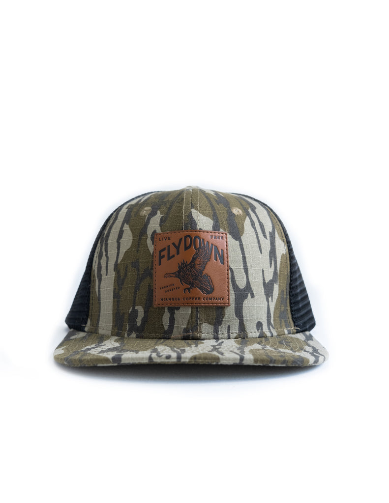 Flydown™ Mossy Oak™ Bottomland Snapback Hat – Niangua Coffee